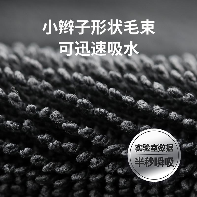 双面小辫子超强收水高级擦车布加厚不掉毛洗车吸水大毛巾