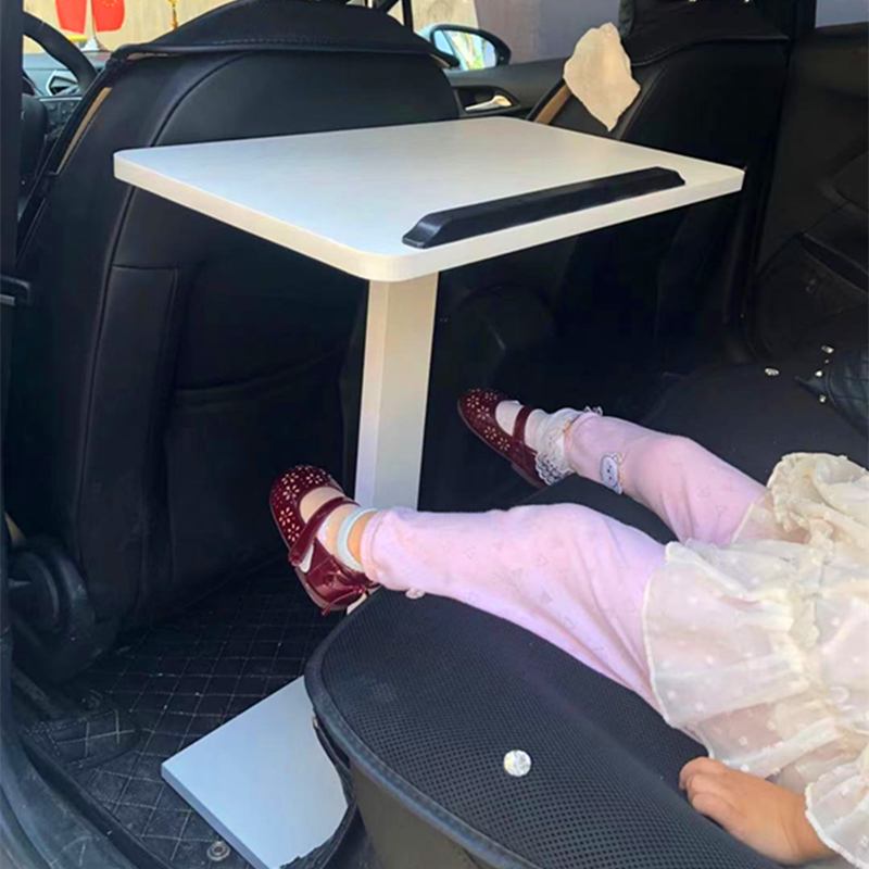 车载小桌板后排汽车餐桌折叠电脑桌小饭桌学习桌电脑架笔记本支架