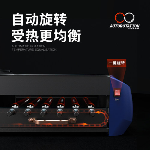 速发厂厂新多功能料理锅火锅烤涮一体锅电烤炉家用烤肉盘煎烤锅旋