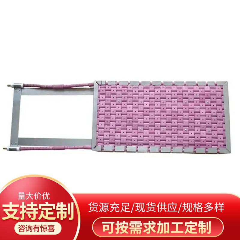 热处理管道加热器 履带式工装点加热器 加热绳电热绳板即热式