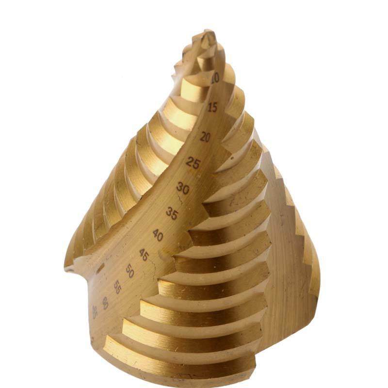 超大寸6-65螺梯槽宝塔UFC钻旋头阶钻头台阶钻尺扩孔钻