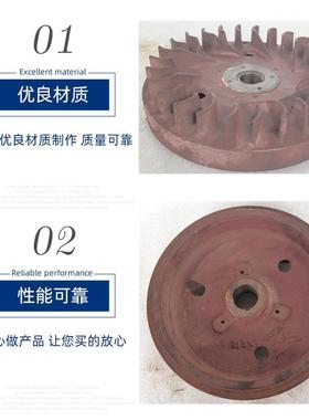 风风冷单缸柴油机飞轮86f1QJJ86f冷柴油发动机1配a件飞轮跨境东南