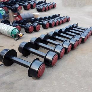 00距矿车6轮对煤矿用铸钢轨道轮闷头矿车轮式矿车轮对1.轨5吨矿车