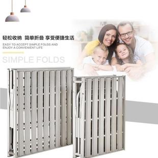 折叠床单人床双人床用家经租249济型成人铁床钢丝床出屋简易床午