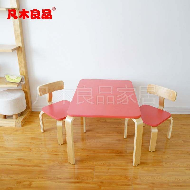 新实木儿童学习桌椅套装幼儿园桌子椅子组合家用书桌宝宝吃饭餐桌