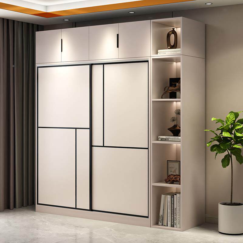 2024-4-10J衣柜家用卧推拉门新款202室5出租济房用经易型小户型简