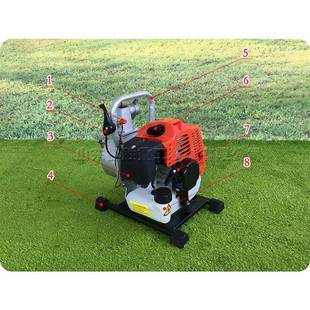 型274冲程汽油水泵果园花用二园小抽水机农自吸式 灌溉抽排灌机