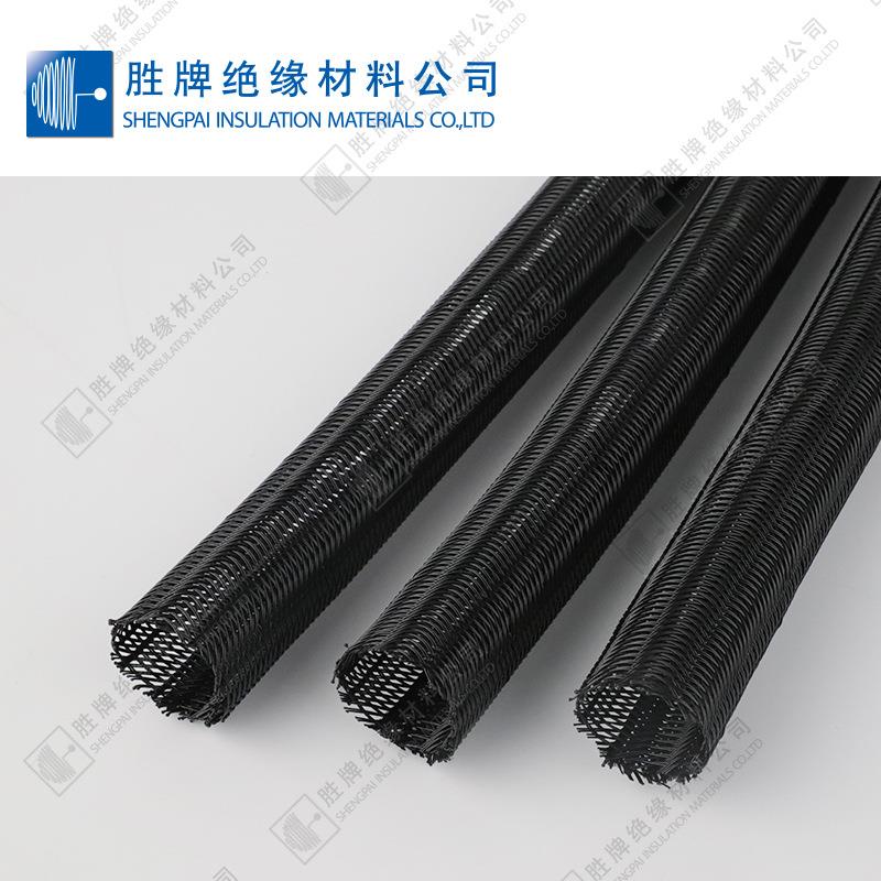 胜牌直锂电车5mm黑色线管自开口卷理编织网管汽车线束销理线管