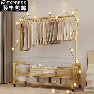 家衣架地立式用ZJM柜新款衣衣帽架加粗加固卧室阳台家用落地落挂