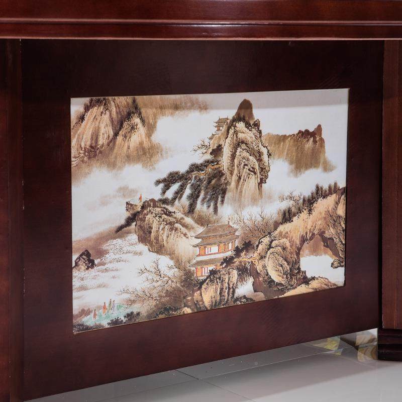 山水画大酒店电动大圆桌转饭店动圆台宴会自餐桌椅组合转盘桌子旋,商业/办公家具,餐桌椅系列,淘宝优惠券,粉丝福利购,淘宝优惠卷