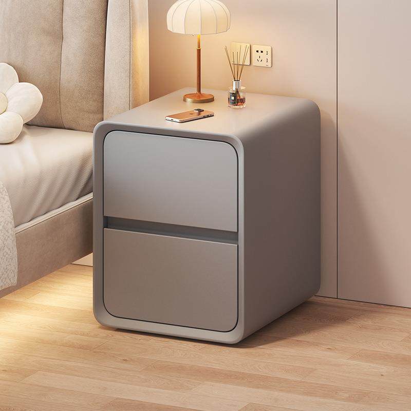 20架25新款迷你夹缝置物床头小型现代约极简窄QPP柜床边柜奶油风