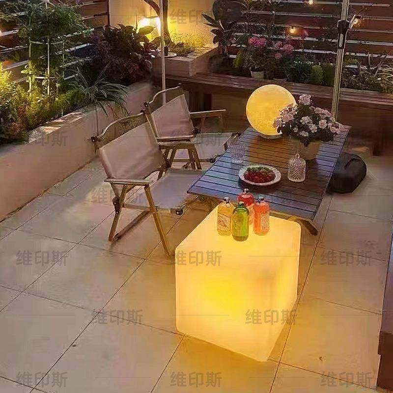 阳能户外露发地光立方太体凳子防水营营298地方块灯方形装饰庭院,家装灯饰光源,草坪灯,淘宝优惠券,粉丝福利购,淘宝优惠卷