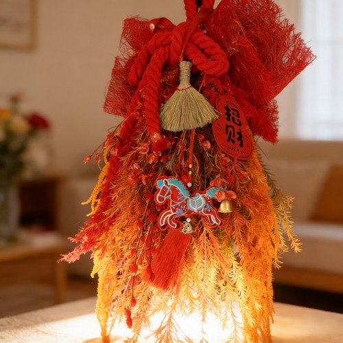 【我种花】骏福迎门意鲜花花束客厅装饰吉祥如意高级感国风中式