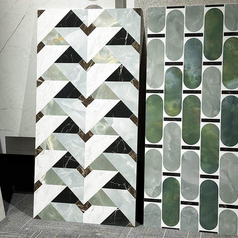 意大利大理石瓷砖彷石拼花瓷砖餐厅房子墙砖浴室B&B连锁酒店地砖