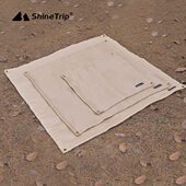 山趣户外露营焚火台地垫野宴防火布耐温防火垫子玻璃纤维毯阻燃布