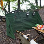 户外天幕野营烧烤便携式 防风幕布多功能大号挡风幕篝火露营防风布