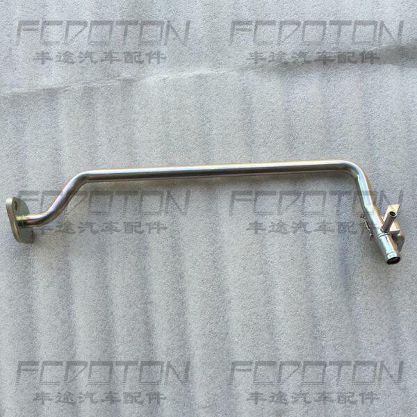 霸道2700LC120LC150发动机旁三通铁水管节温器旁暖风热水管