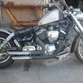 挡泥板复古改装 短尾泥瓦除沙板改装 后挡泥板 力帆V16改装