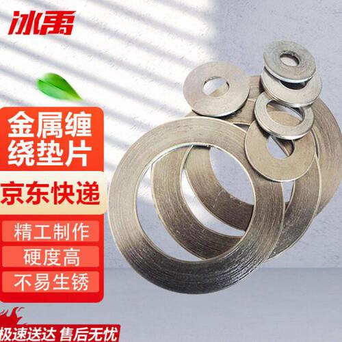 冰禹BY-2057金属垫片法兰金属垫片金属缠绕垫片高温法兰密封垫DN2