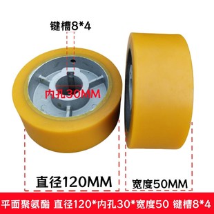 四面刨压轮四面刨胶轮送料轮 同步轮 橡胶轮聚氨酯压轮木线机胶轮