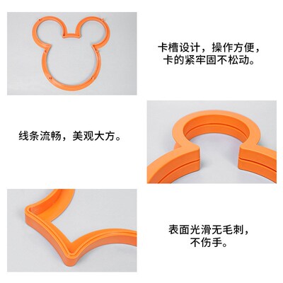 幼儿园木门观察窗可视玻璃压框中空玻璃圈塑料圈收口圈收口条玻璃