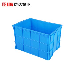 超大物料塑料箱胶框长方形大号框子加厚755周转箱蓝色工业
