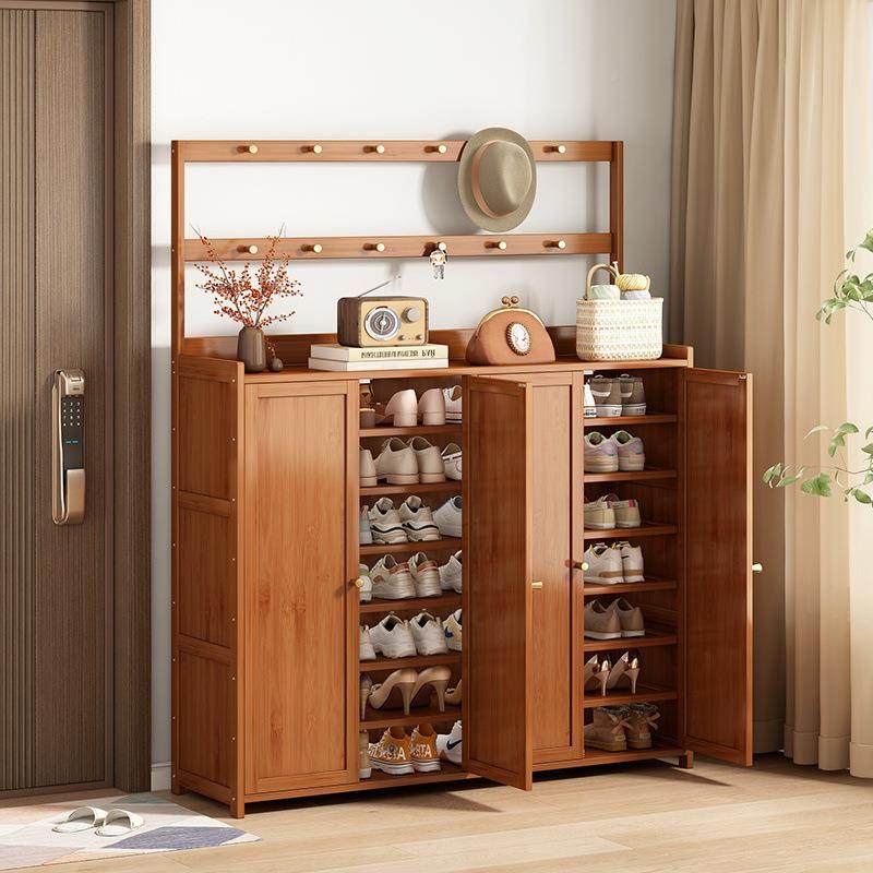 楠鞋竹子多层家用防大尘YTT鞋柜容量收纳神器宿舍架多功能置物架