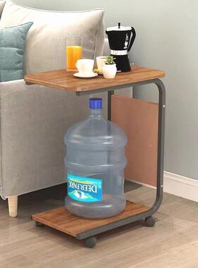 饮水机物架桶装架子纯净水桶收纳架地茶水几边几茶水柜落一40919