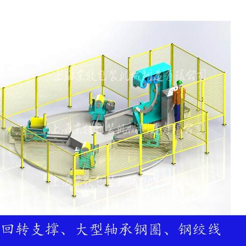 湖北武汉大型轴承打包机钢线钢圈缠绕打包机轴承卧式缠绕打包机