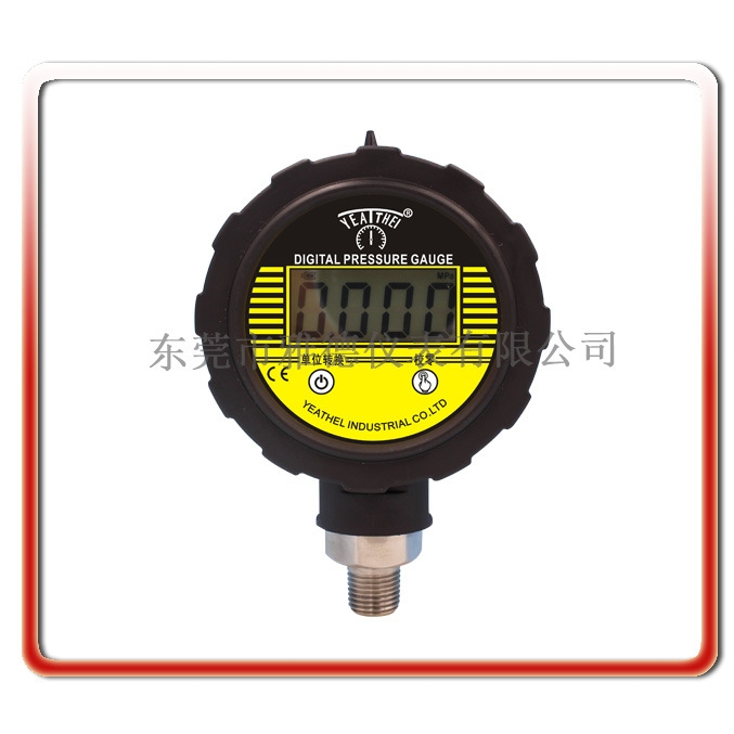 优质供应LCD全塑表头数显压力表（电池供电）