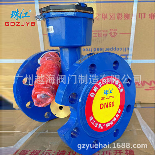 广东珠江水表LXCN-80-100-150-50螺翼可拆式NB-IOT法兰超声波水表