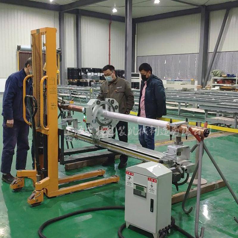 邢台紧固件缠绕机水泥钢筋缠绕包装机 邯郸丝杆铜管水平式缠绕机