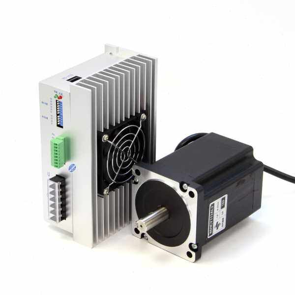 86三相步进电机套装12N.m驱动器ZD-3HE2254ML替3522时超群