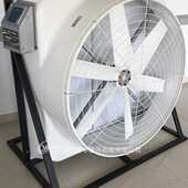 喇叭形排气扇 炜宇无刷直径900至1460直流工业玻璃钢负压风机