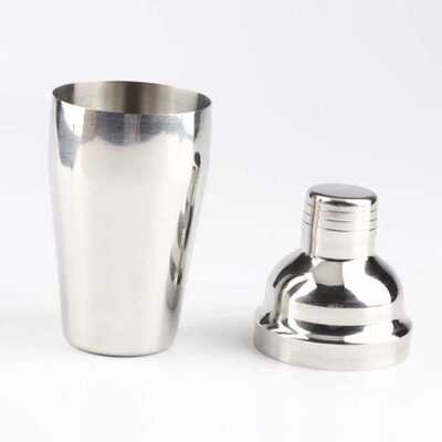 不锈钢550ml欧式调酒杯调酒器 酒吧鸡尾酒摇酒壶shaker