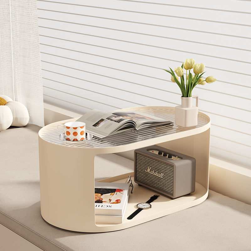 极简奶油风卧室飘窗桌子小茶几小户型客厅小桌子矮桌榻榻米小方桌