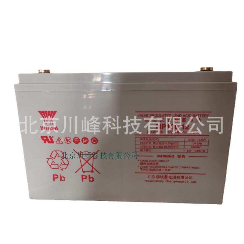 YUASA汤浅蓄电池NPL100-12规格12V100AH铅酸免维护蓄电池价格
