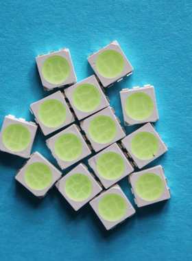 厂家销售 高亮贴片5050冰蓝LED灯珠 铜支架5050冰蓝色灯珠