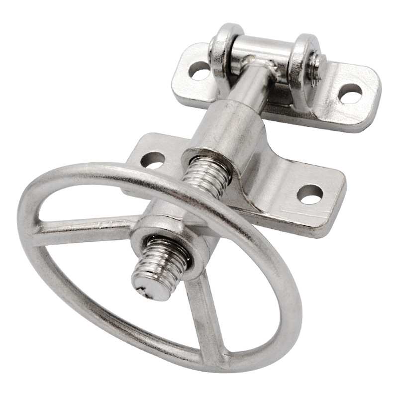 尚坤SK1-95FS工业设备不锈钢门锁 高温高压箱把手 蒸汽箱压紧手轮