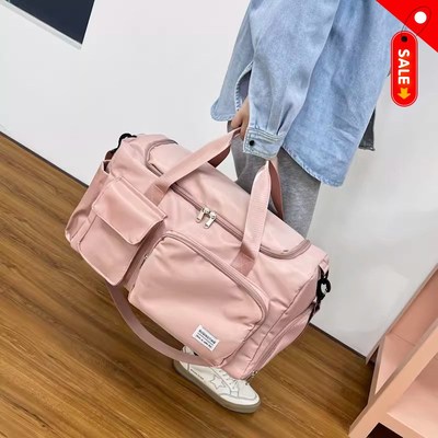 旅行包女手提超大容量轻便携收纳短途游泳健身包R男学生行李袋提