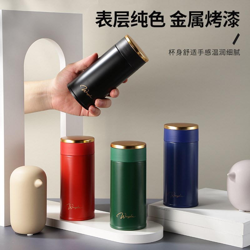 一件代发创意男士真空保温杯商务年会礼品运L动水杯男新款可印log