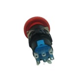 上海TAYEE急停按钮开关16mm小急停LA42 R自锁旋钮