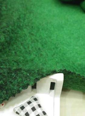 厂家现直销渐变羊PVG毛货衣呢面料欧美尚时大外套服装素色涤纶布