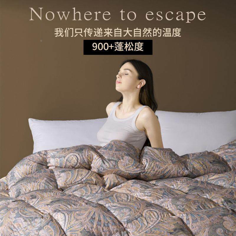 酒店羽人被绒5被9白鹅绒冬被鸭绒被子芯单人OUX双加厚保暖冬季