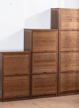 柜楠竹衣KVT服收纳柜简衣柜小户型易衣橱新款实木储物小型被子柜