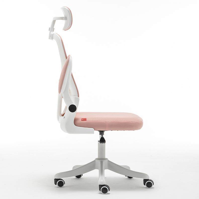 家用直播办椅公椅椅电脑椅高901带头背头枕带网椅简约职员椅升降