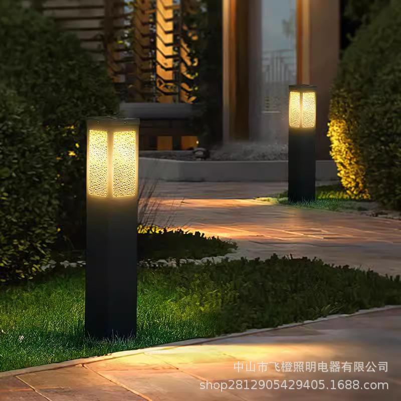 太阳能草坪灯户式外防水草LL-8763地外中庭院灯简约花园过室道别