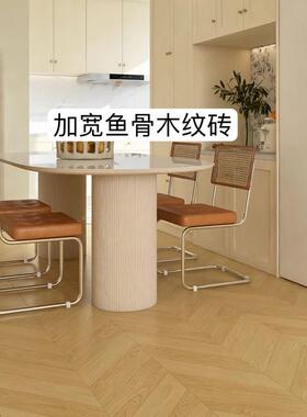 厂家槽600x12滑00柔光防瓷砖天鹅绒法式骨原木风哑光拉鱼木9888纹