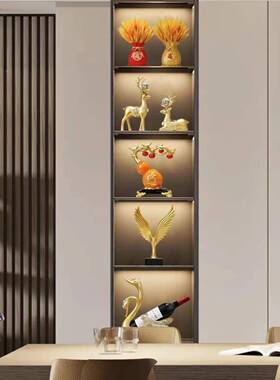 高颜值送搭配65477864套餐酒家居摆件柜客厅电视软装餐边柜柜博古