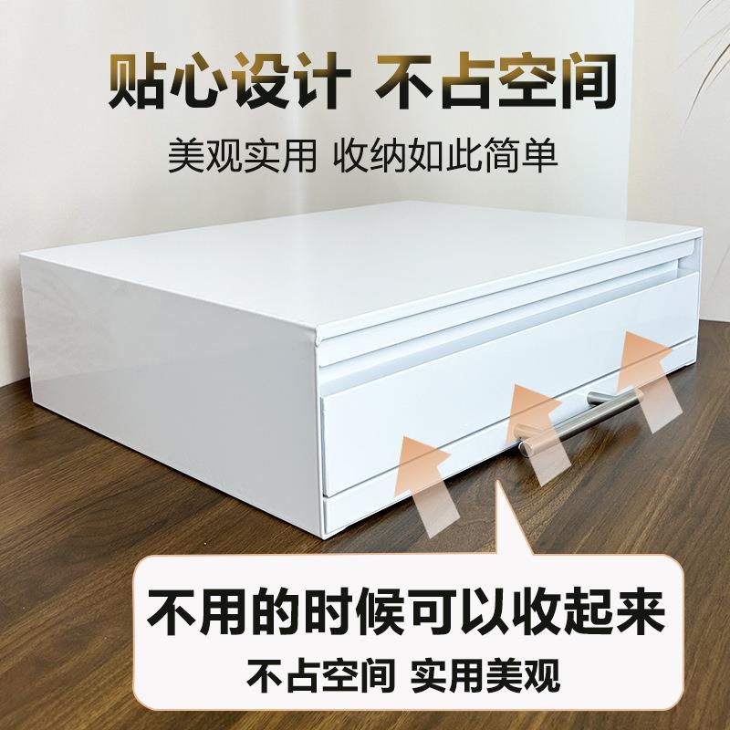 厨房抽伸台拉式置物架微波炉托盘抽微波炉抽屉板面烤支架缩箱推拉